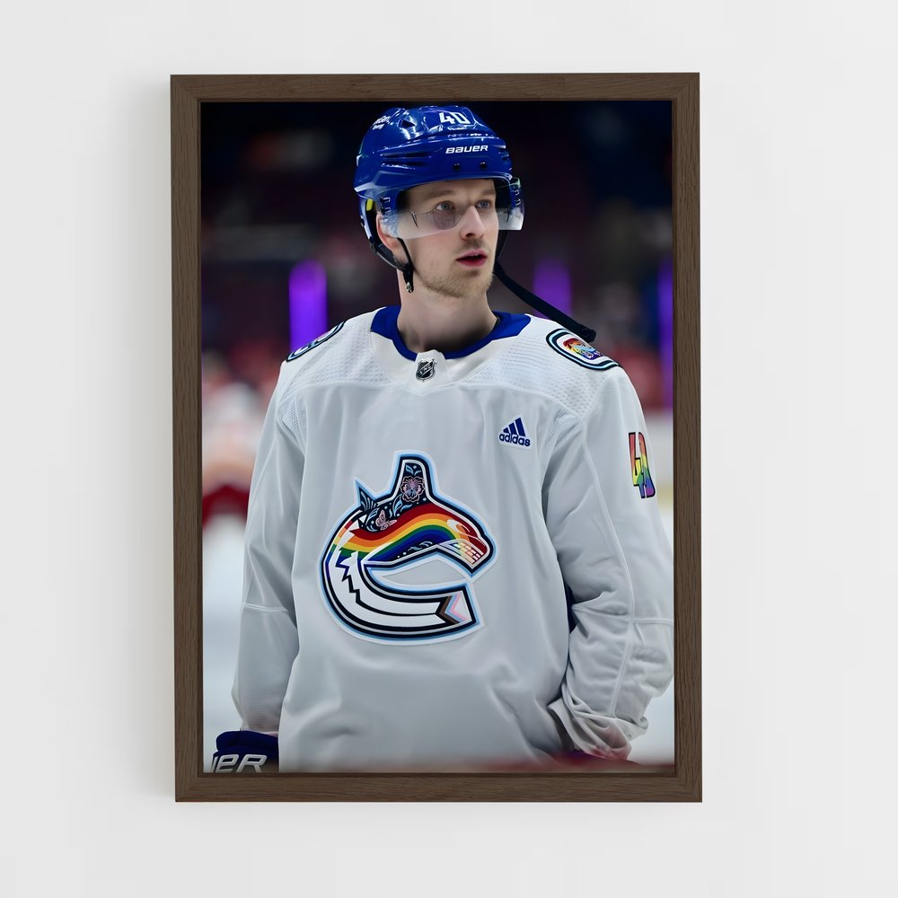 Poster Elias pettersson talentueux – affiche Hockey sur glace (vue 5)